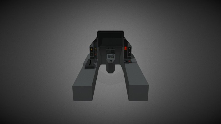 F-35 Cockpit 3D Model