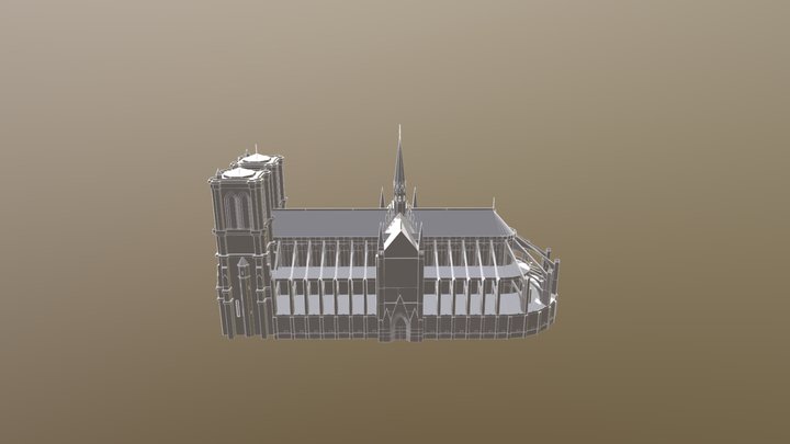 Notre Dame 3D Model