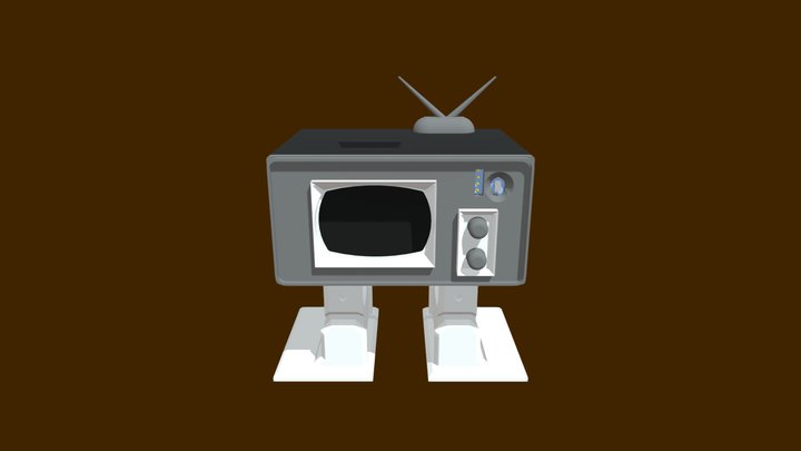 Lumi; A TV with a secret life 3D Model