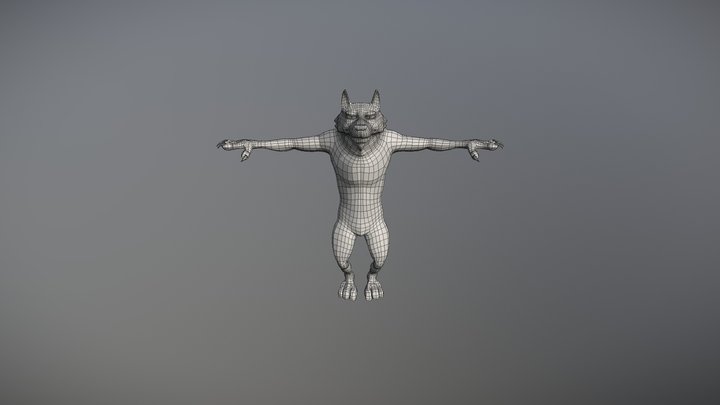 Roger_Wolf 3D Model