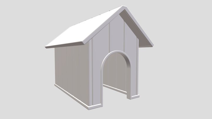 Dog House 3D Model
