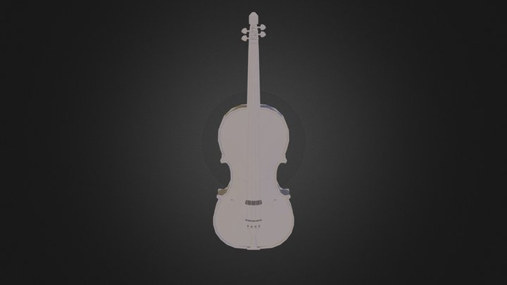 Coger Week1 Highpoly Violin 3D Model