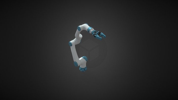 Articulated Robot 3D Model