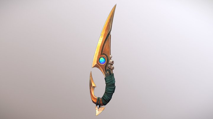 HookDagger 3D Model