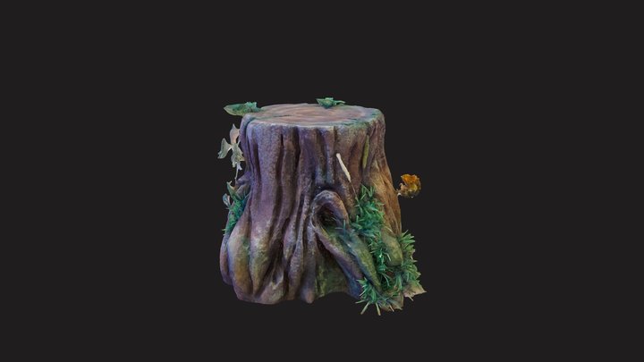 Tronco de árbol 3D Model
