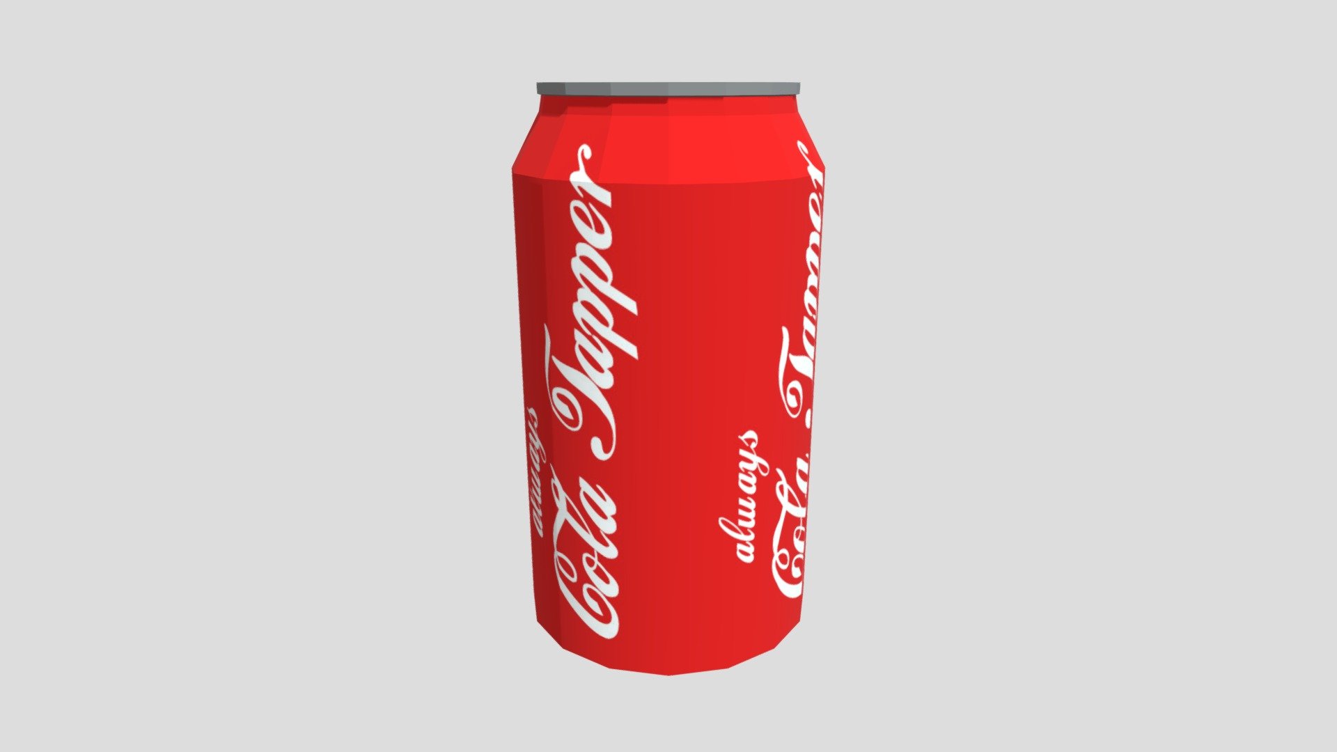 [Lowpoly] Soda Cola Can ColaTapper Game Asset