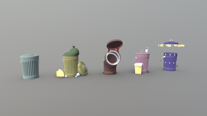 BakColor 3D Model