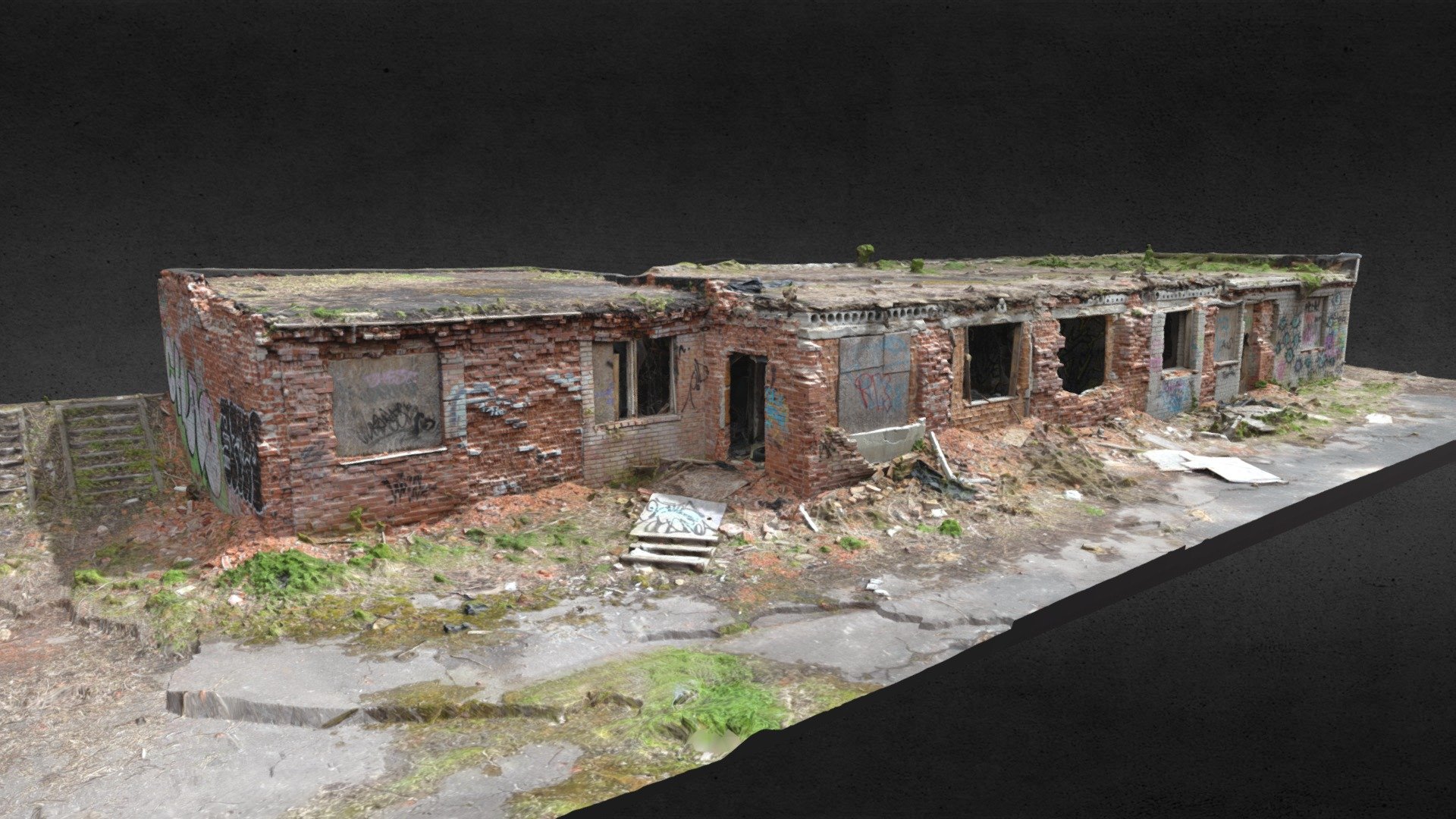 Abandoned-Soviet-Base-Building-5 - Buy Royalty Free 3D model by Marius ...