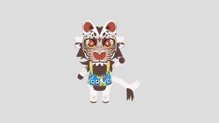 Byakko - AC style 3D Model