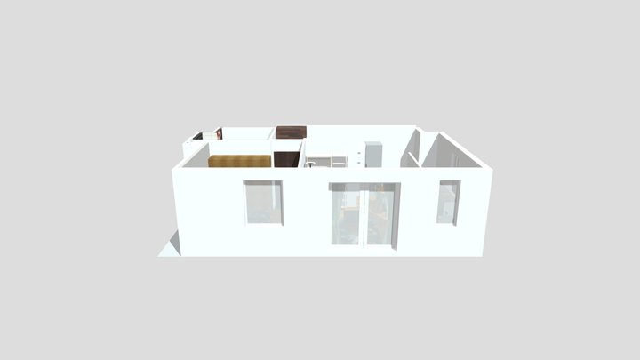 Zaj flat 2020 3D Model