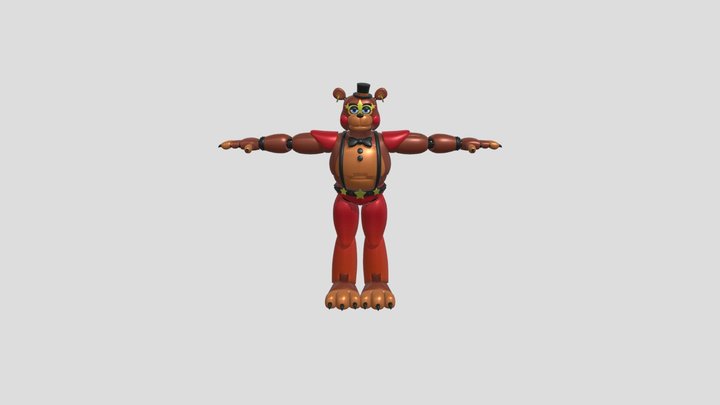 Glamrock Toy Freddy 3_5 3D Model