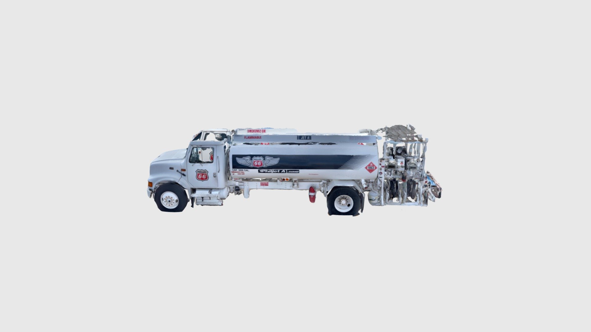 Airport Fuel truck Download Free 3D model by flightmaster177 [8e9a02e