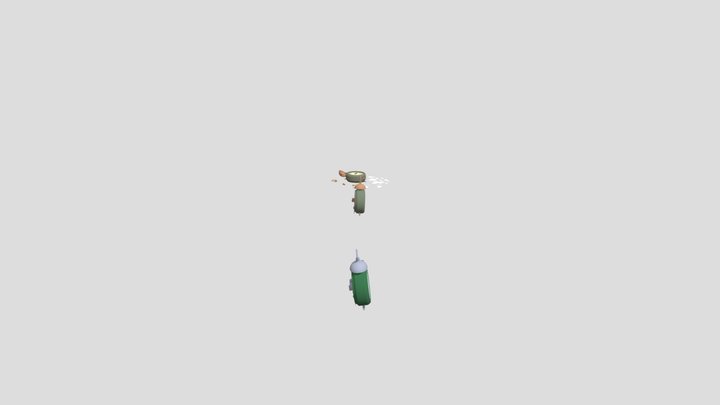 HW destruction v2 XYZ school 3D Model