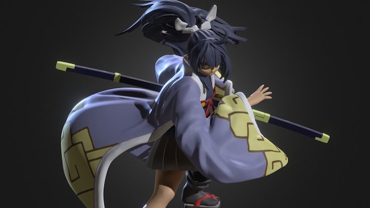 Akari-san 3D Model