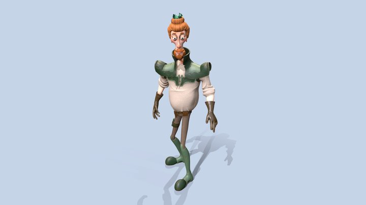 New Ornithologist 3D Model