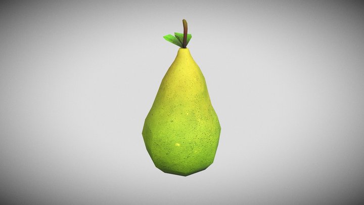 pear <3 3D Model