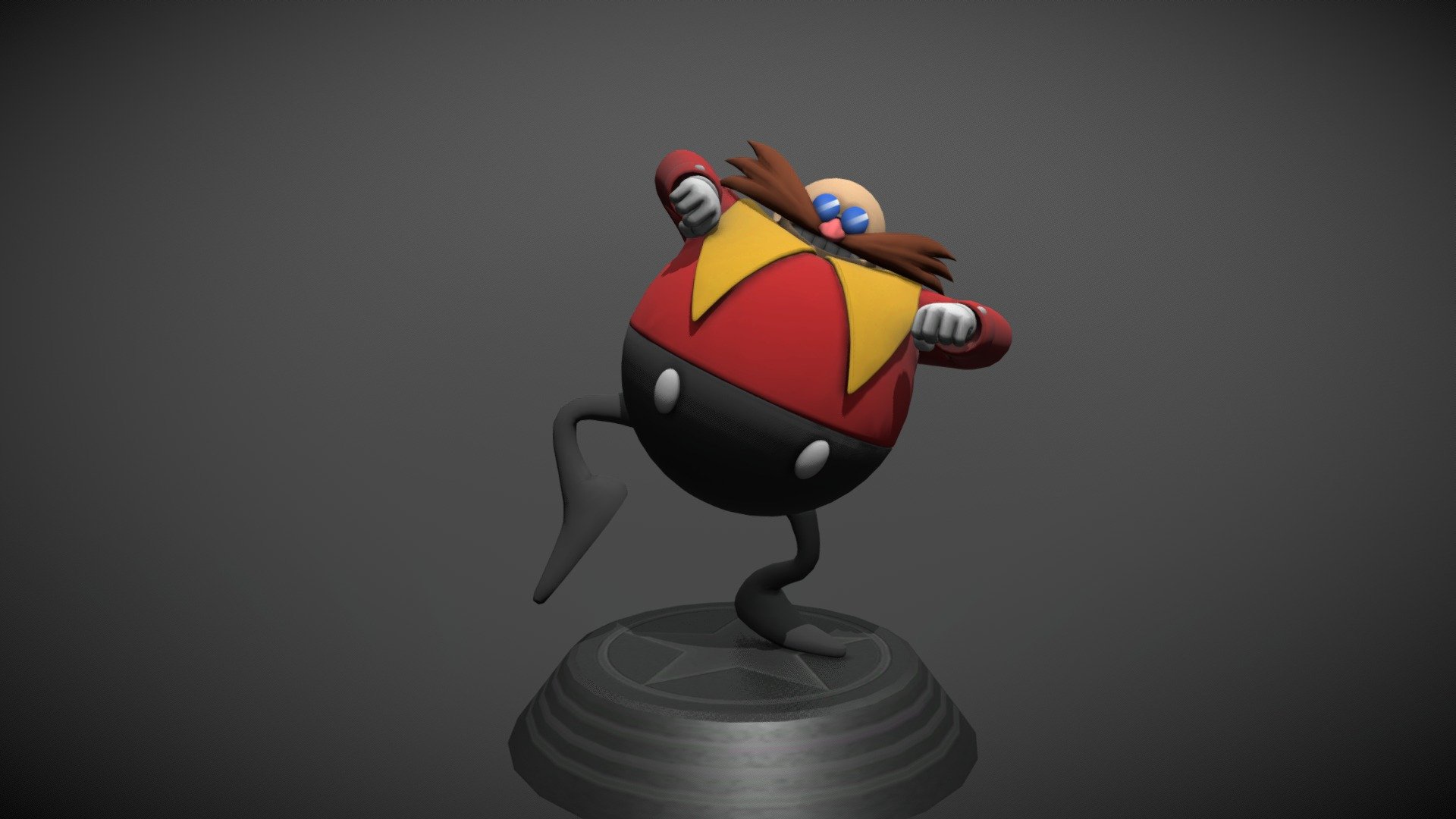 Sonic Generations - Dr. Ivo Robotnik Statue