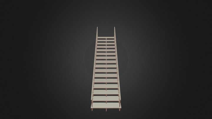 Stairs 3D Model