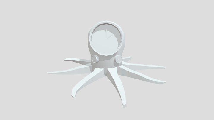 CT4012-2024 Clock 3D Model