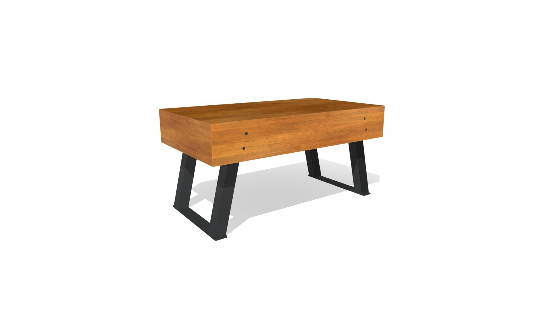LOG COFFEE TABLE (LOG-01) 90x50x43cm — Sketchfab embed 3D viewer