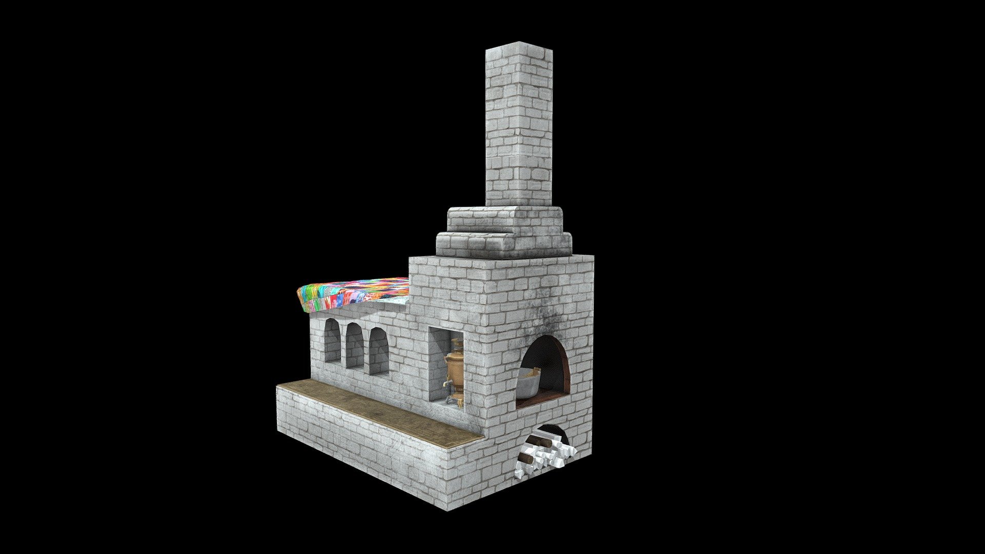 Печка из 5 Ночей с Тимохой - Download Free 3D model by Team GZ (@Team ...