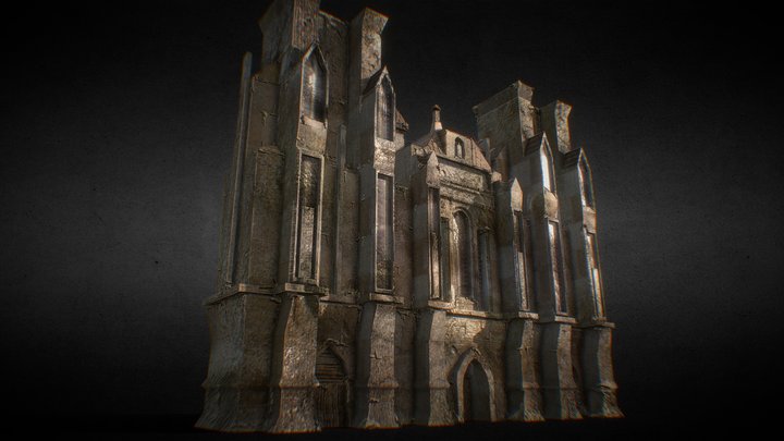 Medieval Building 3D Model