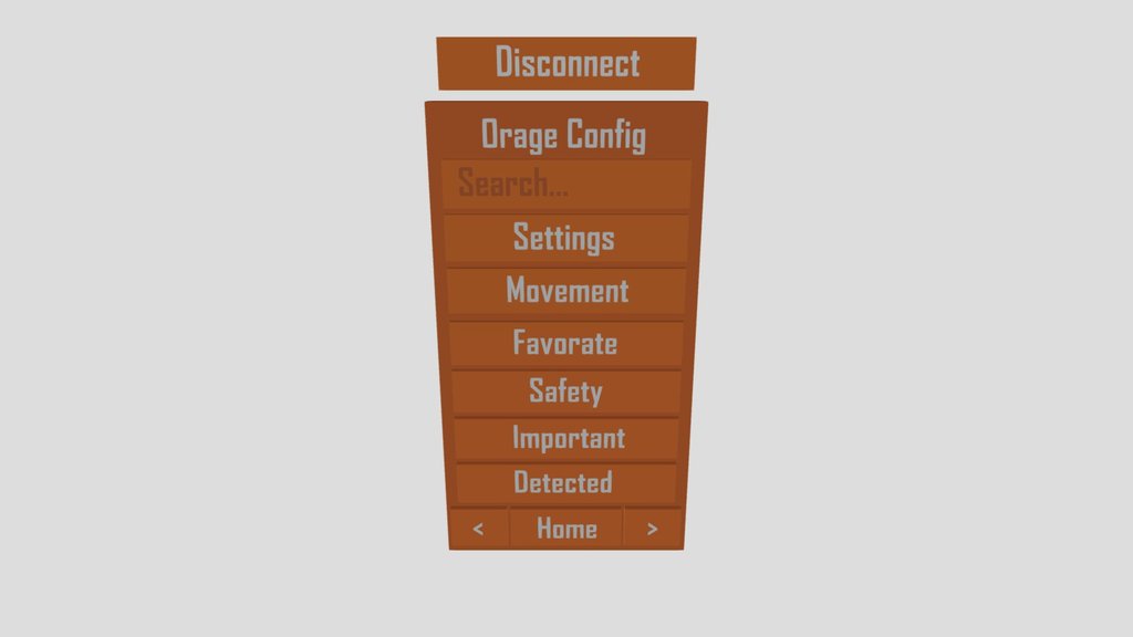 Orange Config [Gorilla Tag Menu Idea #1]