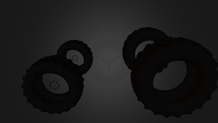 tires4 3D Model