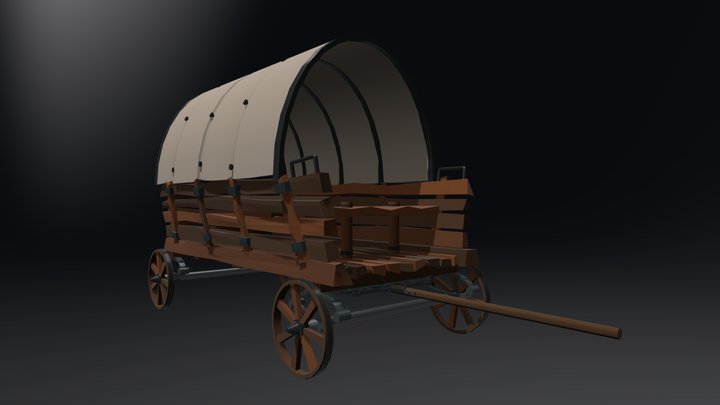 XYZ_HW_details (horse drawn carriage) 3D Model