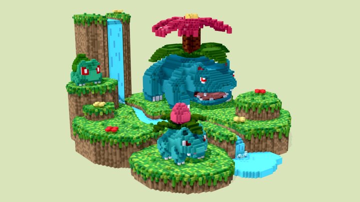 3D VIEW - Pokemon - Mogolin - Hub Spawn, creation #19886