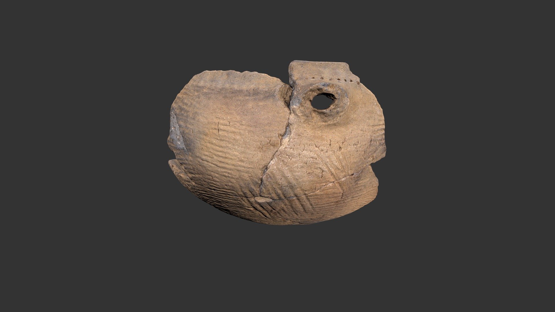 Qualla Simple Stamped Bowl (2021p3119)