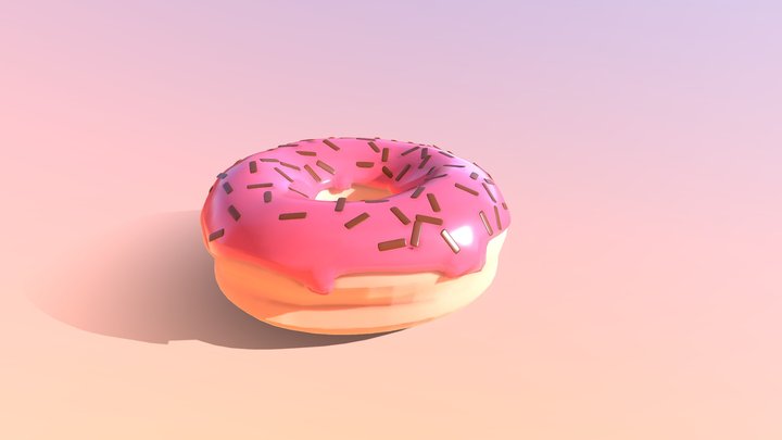 donut 3D Model