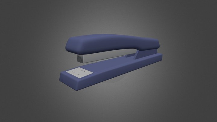 3D Stapler Model 3D Model