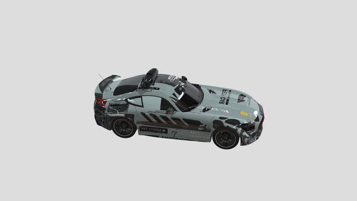 2019-mercedes-benz-amg-gtr-safety-car 3D Model