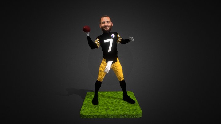 Ben Roethlisberger 3D Model