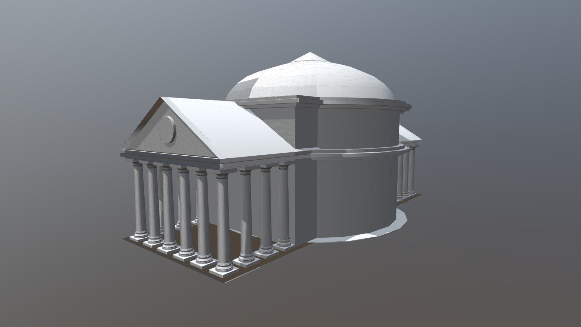 The Rotunda - 3D model by jakebarrett [8ea74dd] - Sketchfab