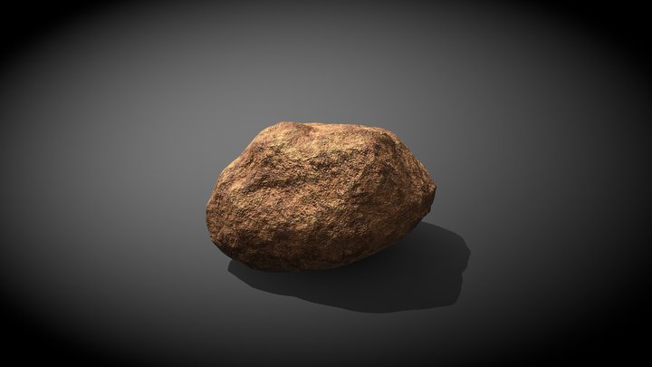 Desert Rock 03 3D Model
