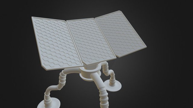 Solar Panel 3D Model