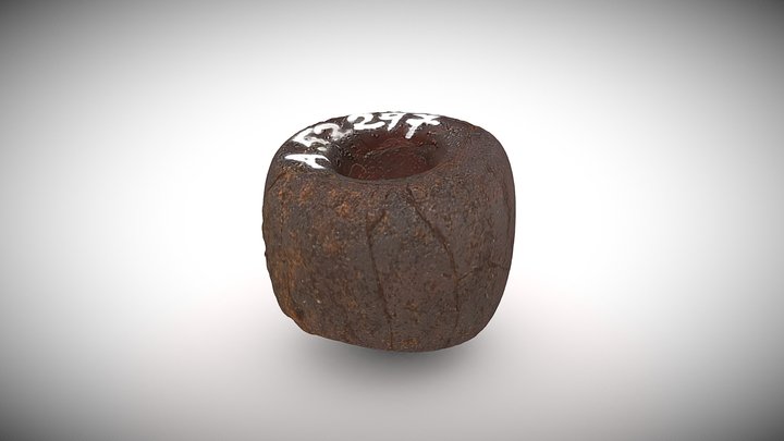 Bead A52 297 from Vanovice 3D Model