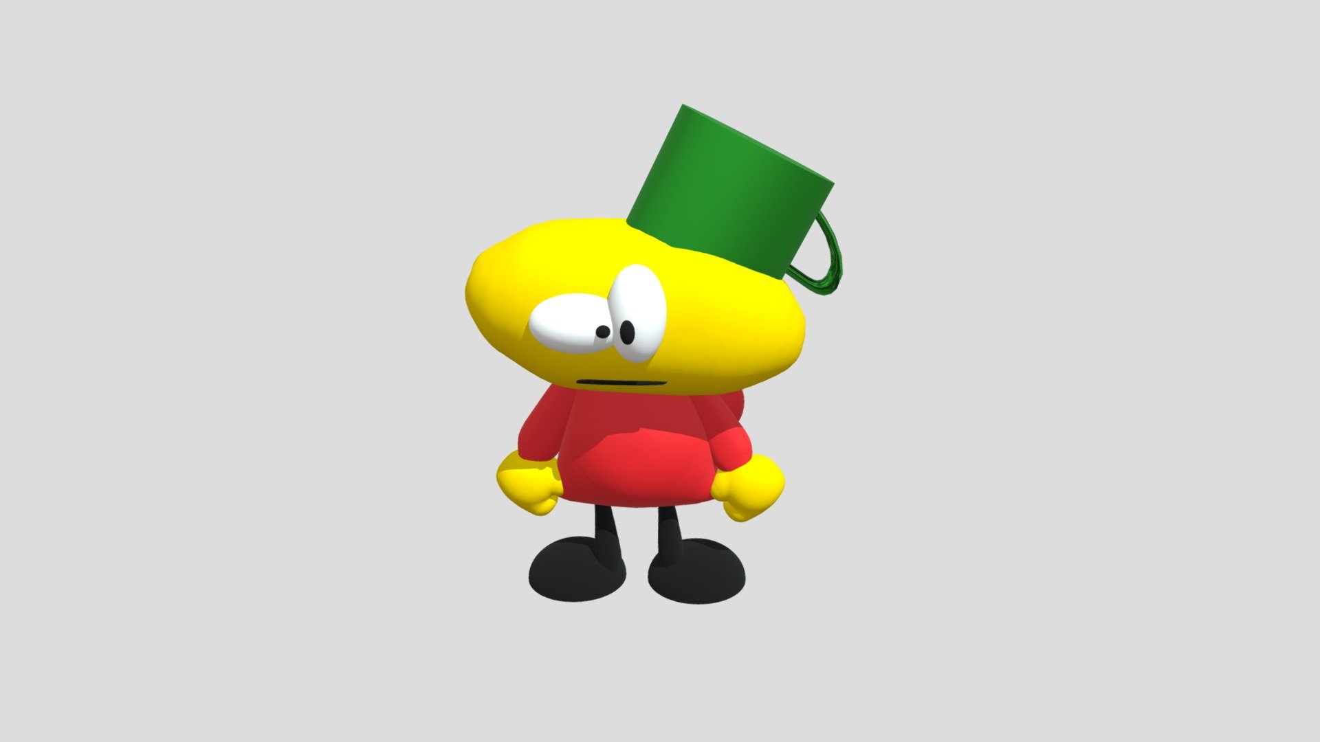 Mugman - Download Free 3D model by THEREALBIGGRAFIS [8ea7e6a] - Sketchfab