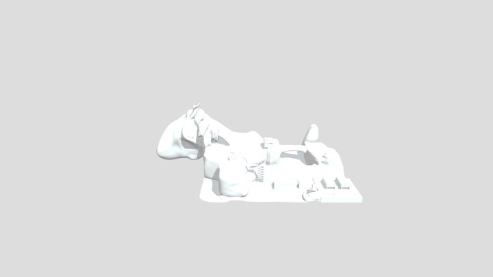 Lunar Frost Station 3D Model