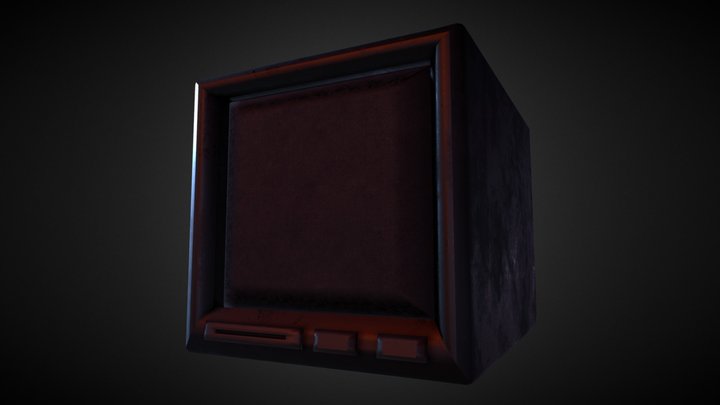 Mini Monitor 3D Model