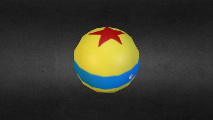 Bad Dog! - Toy Ball 3D Model