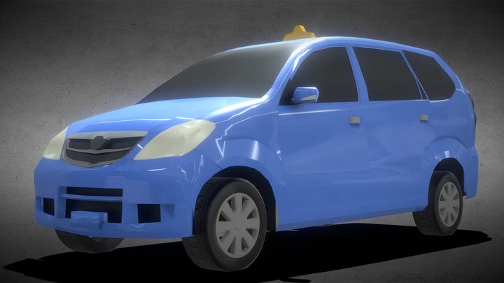 [Poor Model] '07 Senja 1.0 Li TaxiCab 3D Model