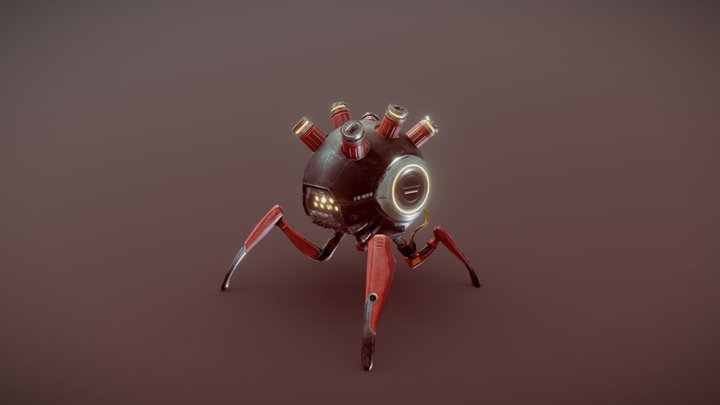 Bomb crawler – Gratis 3D-model STL