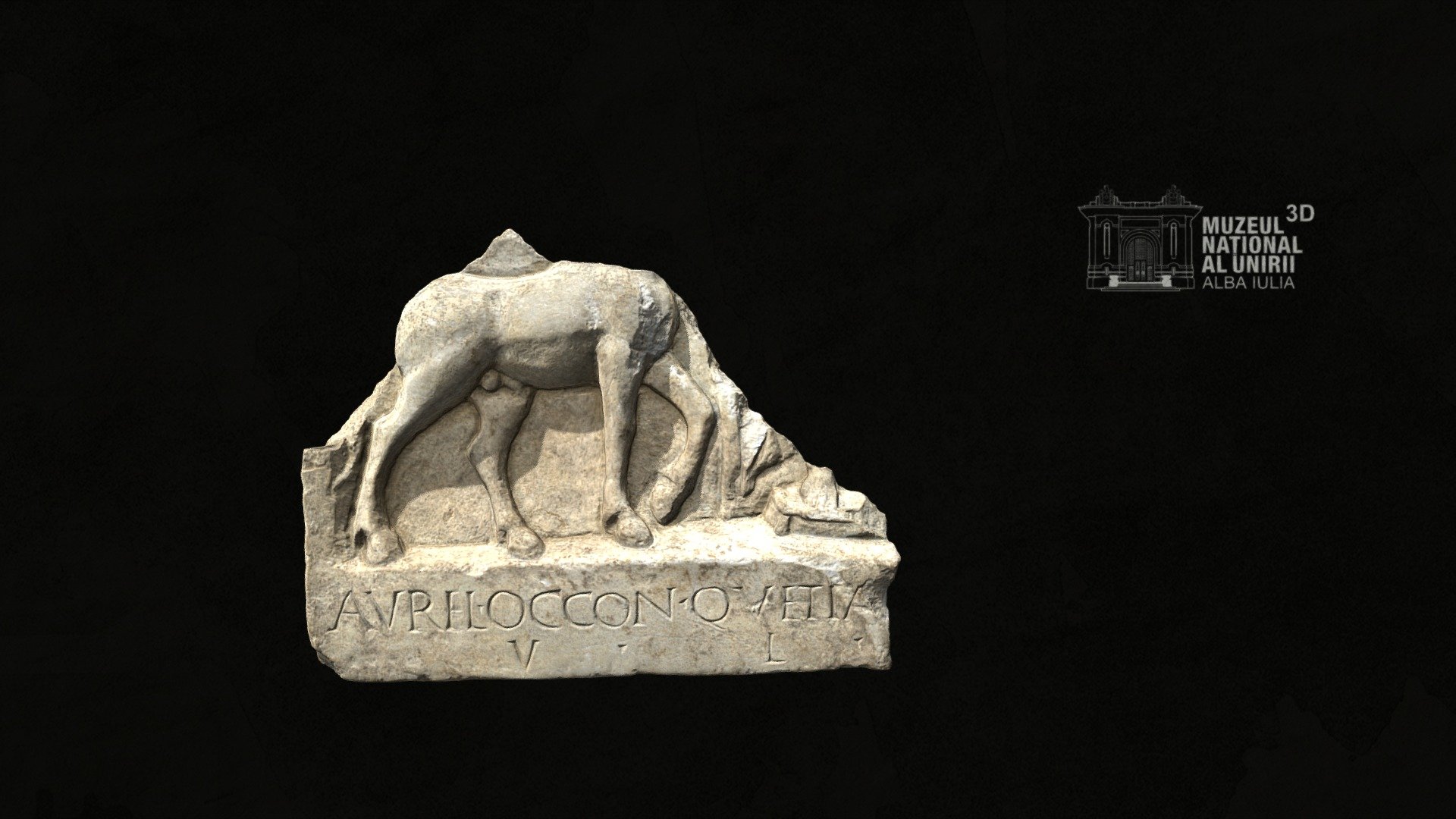 Epona, Apulum — Sketchfab embed 3D viewer