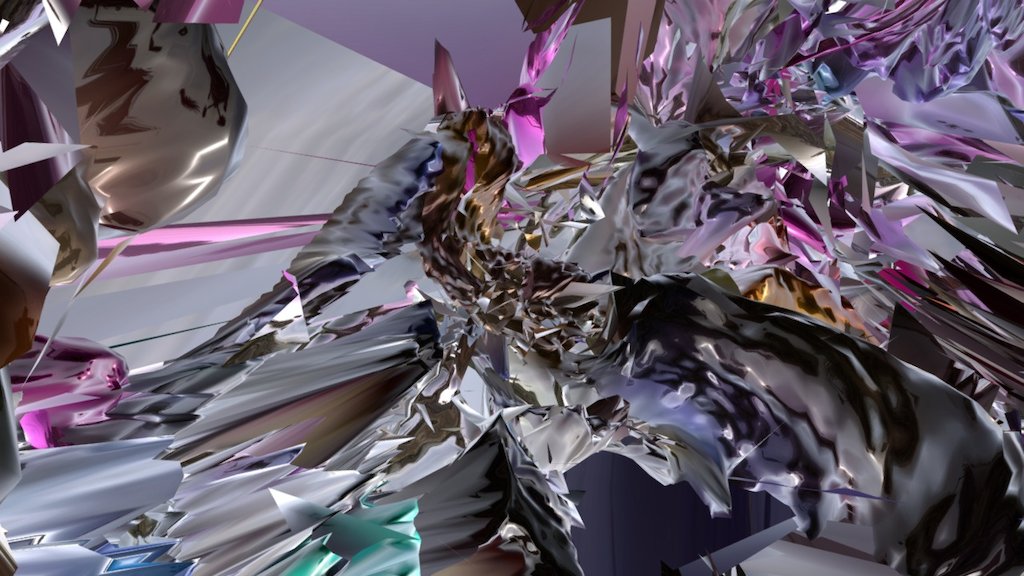 Bill Etra xDavid Atlas abstracta