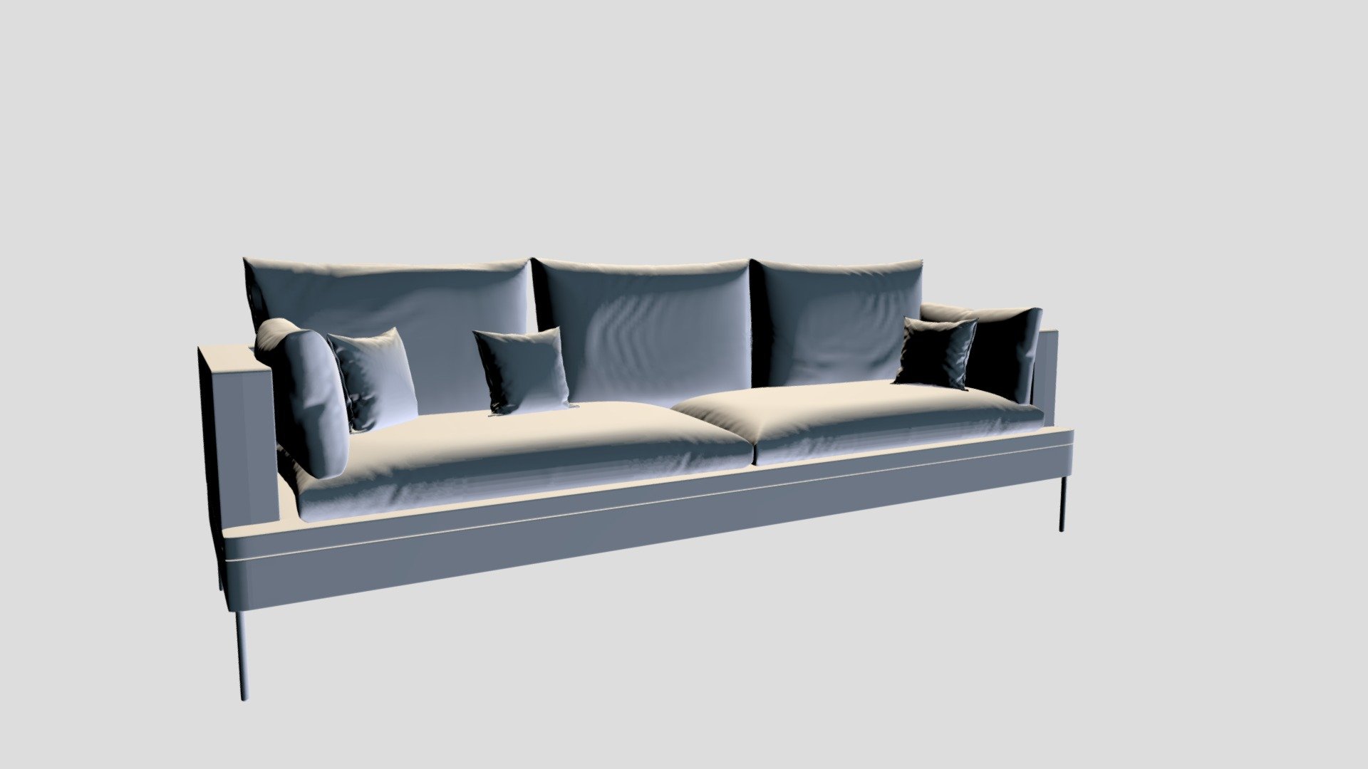 Couch - 3D model by binus.yosica [8ea94d0] - Sketchfab