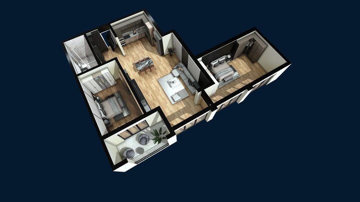 paliashviliBina12 3D Model