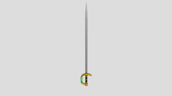 Sword Of Dios 3D Model
